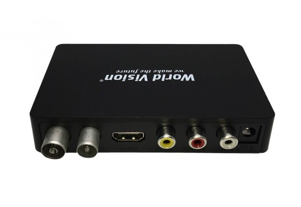 Цифровий ефірний приймач стандарту DVB-T2 World Vision T59M